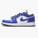 PK God Shoes Air Jordan 1 Retro Low Game Royal White/Game Royal Black 553560-124