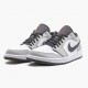 PK God Shoes Air Jordan 1 Retro Low Light Smoke Grey Lt Smoke Grey/Gym Red White 553558-030