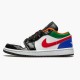 PK God Shoes Air Jordan 1 Retro Low Multi Color White/White Hyper Royal CZ4776-101