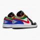 PK God Shoes Air Jordan 1 Retro Low Multi Color White/White Hyper Royal CZ4776-101