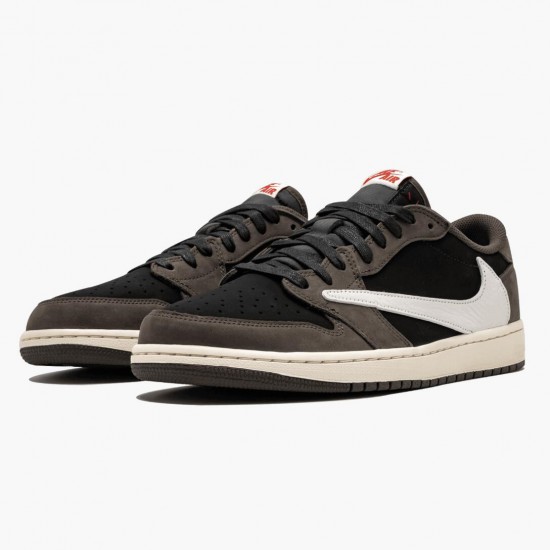 PK God Shoes Air Jordan 1 Retro Low OG SP Travis Scott Black/Sail Dark Mocha/Universi CQ4277-001