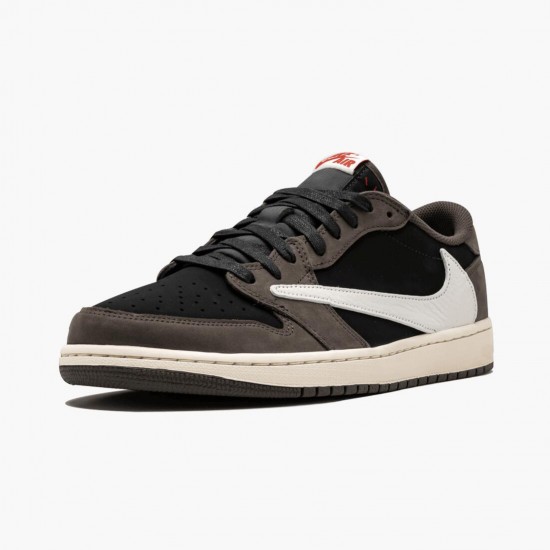 PK God Shoes Air Jordan 1 Retro Low OG SP Travis Scott Black/Sail Dark Mocha/Universi CQ4277-001