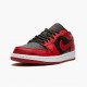 PK God Shoes Air Jordan 1 Retro Low Reverse Bred Gym Red/Black Gym Red/White 553558-606