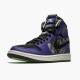 PK God Shoes Air Jordan 1 High Zoom Air CMFT Bayou Boys Court Purple/Black Electric/Green DC2133-500