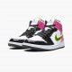 PK God Shoes Air Jordan 1 Mid White Black Cyber Pink White/Black/Cyber Pink CZ9834-100