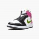 PK God Shoes Air Jordan 1 Mid White Black Cyber Pink White/Black/Cyber Pink CZ9834-100