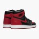 PK God Shoes Air Jordan 1 Retro High OG Banned Bred Black/Varsity Red-White 555088-001