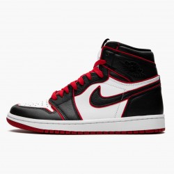 PK God Shoes Air Jordan 1 Retro High OG Bloodline Black/Gym Red/White 555088-062