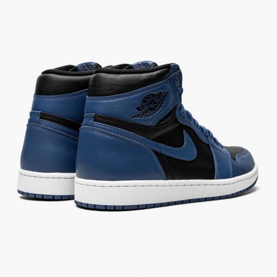 PK God Shoes Air Jordan 1 Retro High OG Dark Marina Blue Dark Marina Blue/Black-White 555088-404