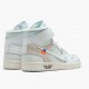 PK God Shoes Air Jordan 1 Retro High Off-White White White AQ0818-100