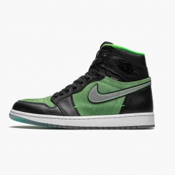 PK God Shoes Air Jordan 1 Retro High Zoom Zen Green Black/Black Tomatillo Rage Gre CK6637-002