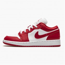 PK God Shoes Air Jordan 1 Low Gym Red/White Gym Red/Gym Red White 553560-611