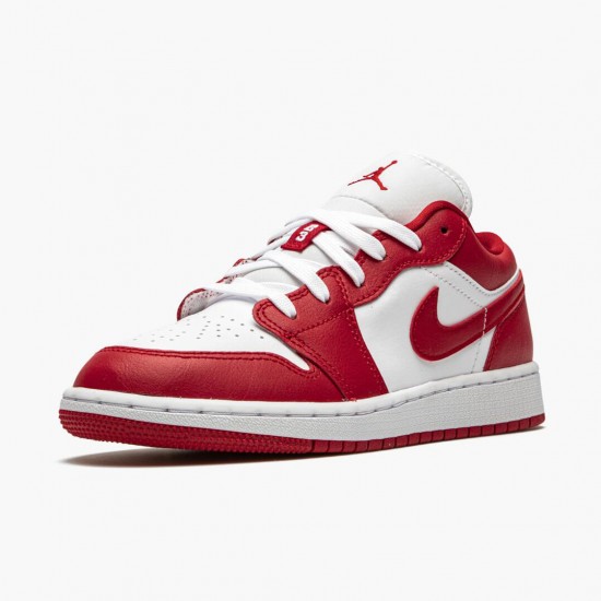 PK God Shoes Air Jordan 1 Low Gym Red/White Gym Red/Gym Red White 553560-611