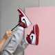 PK God Shoes Air Jordan 1 Mid Chicago 2020 White/Gym Red/Black 554724-173