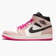 PK God Shoes Air Jordan 1 Mid Crimson Tint Crimson Tint/Hyper Pink/Black 852542-801