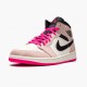 PK God Shoes Air Jordan 1 Mid Crimson Tint Crimson Tint/Hyper Pink/Black 852542-801