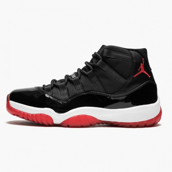 PK God Shoes Air Jordan 11 Retro Bred Black/Varsity Red/White/Black 378037-010