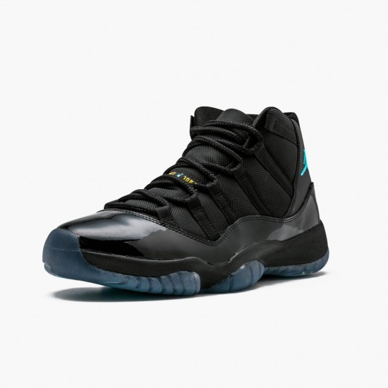 PK God Shoes Air Jordan 11 Retro Gamma Blue Black/Gamma Blue/VarsityMaize Black 378037-006