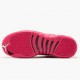 PK God Shoes Air Jordan 12 Retro Dynamic Pink White/Vivid Pink/Mtllc Silver 510815-109
