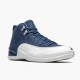 PK God Shoes Air Jordan 12 Retro Indigo Stone Blue/Legend Blue/Obsidia 130690-404