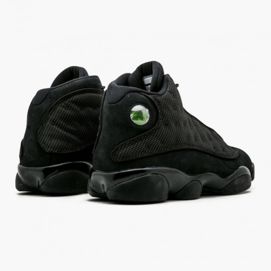 PK God Shoes Air Jordan 13 Retro Black Cat Black 414571-011
