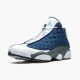 PK God Shoes Air Jordan 13 Retro Flint Navy/Flint Grey/White Universi 414571-404