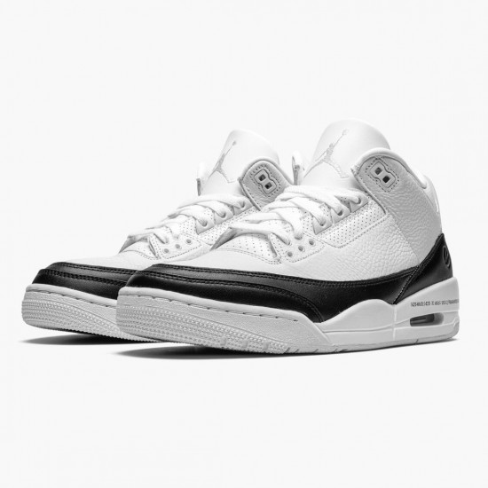 PK God Shoes Air Jordan 3 Retro Fragment White/Black White DA3595-100