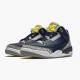 PK God Shoes Air Jordan 3 Retro Michigan Black/University Gold Cement G AJ3-820064