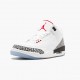 PK God Shoes Air Jordan 3 Retro NRG Mocha White/Fire Red/Cement Grey 923096-101