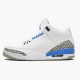 PK God Shoes Air Jordan 3 Retro UNC White/Valor Blue Tech Gray CT8532-104