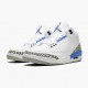 PK God Shoes Air Jordan 3 Retro UNC White/Valor Blue Tech Gray CT8532-104