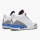 PK God Shoes Air Jordan 3 Retro UNC White/Valor Blue Tech Gray CT8532-104