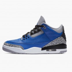 PK God Shoes Air Jordan 3 Retro Varsity Royal Cement Varsity Royal/Varsity Royal CT8532-400