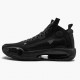 PK God Shoes Air Jordan 34 PE Black Cat Black/Black Dark/Smoke Grey BQ3381-034
