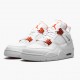 PK God Shoes Air Jordan 4 Retro Metallic Orange White/Team Orange Metallic Sil CT8527-118