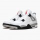 PK God Shoes Air Jordan 4 Retro OG White Cement White/Fire Red-Tech Grey-Black 840606-192