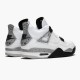 PK God Shoes Air Jordan 4 Retro OG White Cement White/Fire Red-Tech Grey-Black 840606-192