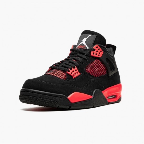 PK God Shoes Air Jordan 4 Retro Red Thunder Black/Multi-Color/Multi-Color/Crimson CT8527-016