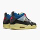 PK God Shoes Air Jordan 4 Retro Union Off Noir Off Noir/Brigade Blue/Dark Smo DC9533-001