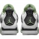 PK God Shoes Air Jordan 4 Retro White Oil Green Dark Ash White/Seafoam/Dark Ash/Neutral Grey AQ9129-103