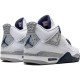 PK God Shoes Air Jordan 4 Midnight Navy White/Midnight Navy/Light Smoke Grey-Fire Red DH6927-140