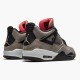 PK God Shoes Off-White x Air Jordan 4 Retro Taupe Haze Taupe Haze/Oil Grey DB0732-200