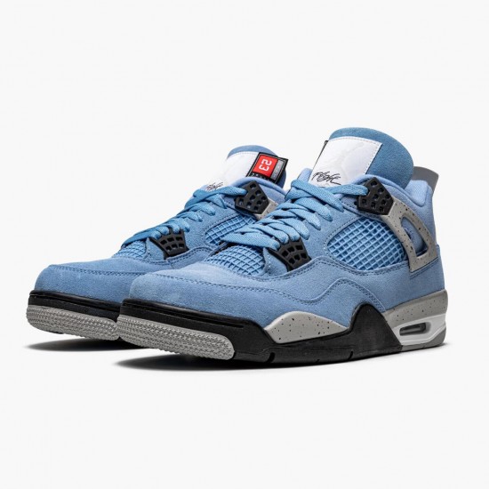 PK God Shoes Air Jordan 4 Retro University Blue University Blue/Tech Grey Whit CT8527-400