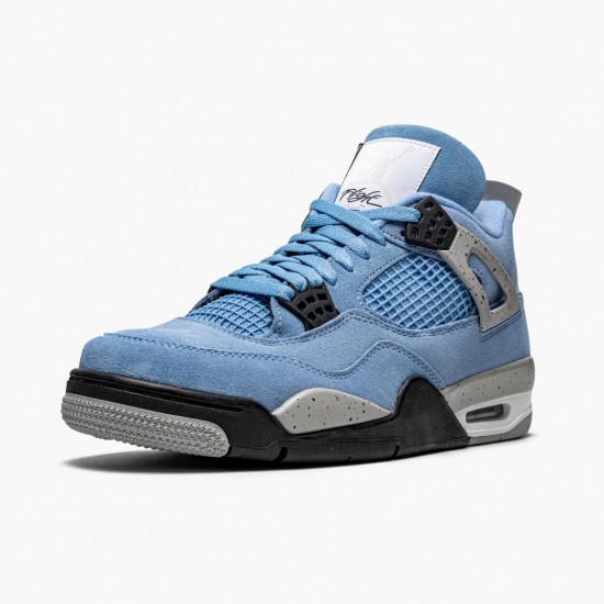 PK God Shoes Air Jordan 4 Retro University Blue University Blue/Tech Grey Whit CT8527-400