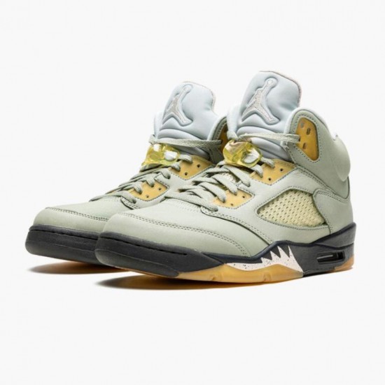 PK God Shoes Air Jordan 5 Jade Horizon Light Silver Anthracite Pink Glaze Jade Horizon/Light Silver/Anthracite/Pink Glaze DC7501-300