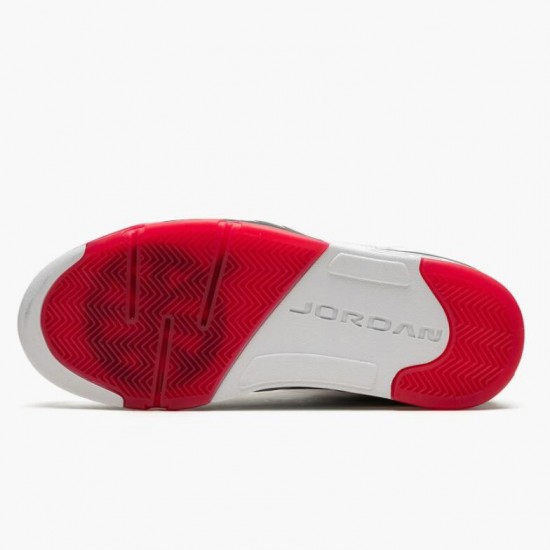 PK God Shoes Air Jordan 5 Retro Quai 54 2021 White/University Red/Black DJ7903-106