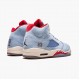 PK God Shoes Air Jordan 5 Retro Trophy Room Ice Blue Ice Blue/University Red Sail M CI1899-400