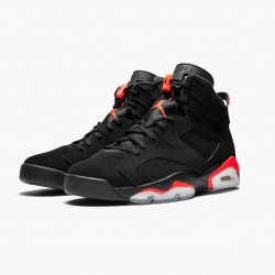 PK God Shoes Air Jordan 6 Retro Black Infrared Black/Infrared Black 384664-060