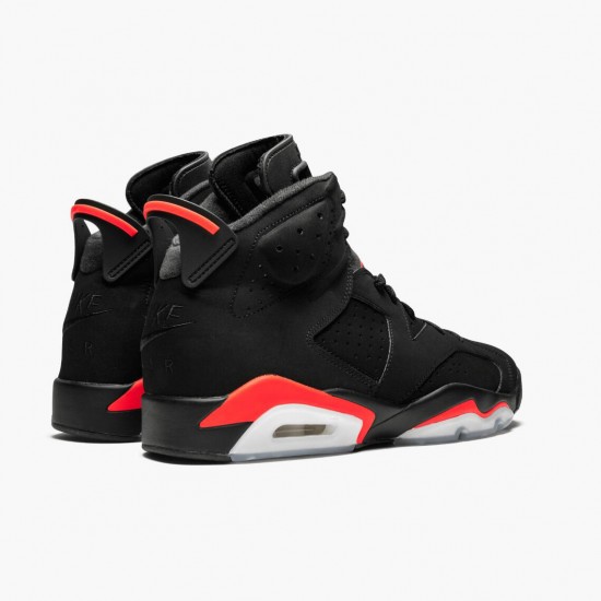 PK God Shoes Air Jordan 6 Retro Black Infrared Black/Infrared Black 384664-060