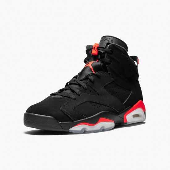 PK God Shoes Air Jordan 6 Retro Black Infrared Black/Infrared Black 384664-060